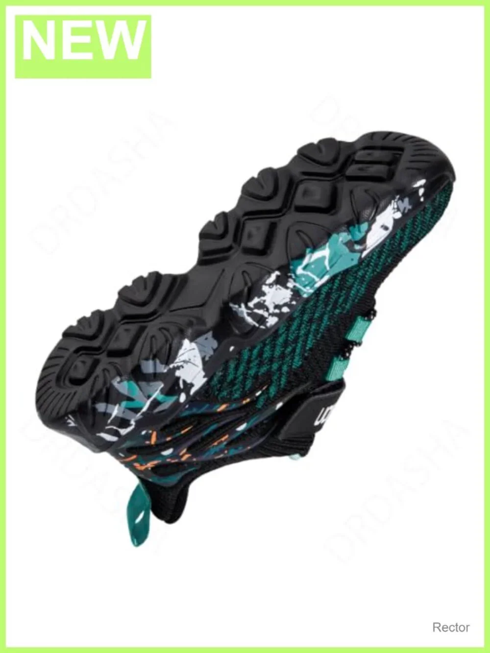 Kids Lightweight Breathable Mesh Sneakers Hook and Loop Running Shoes
